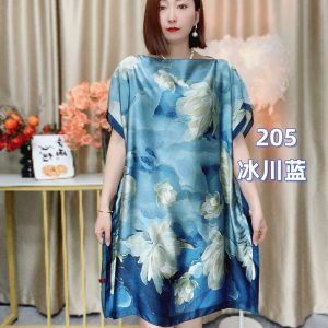 Floral Printed One Shoulder Dress for Women