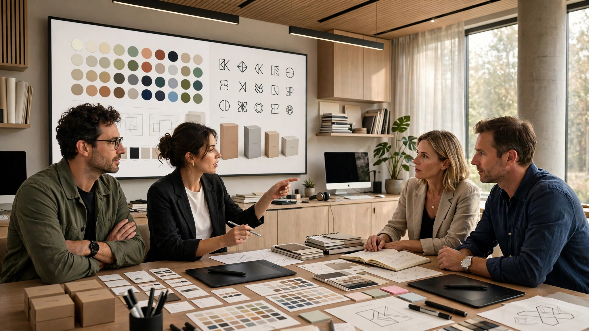 Branding and creative identity design process